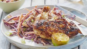 Poulet chaud au miel à faible teneur en glucides