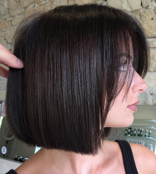 Short Classy Style with Curtain Bangs